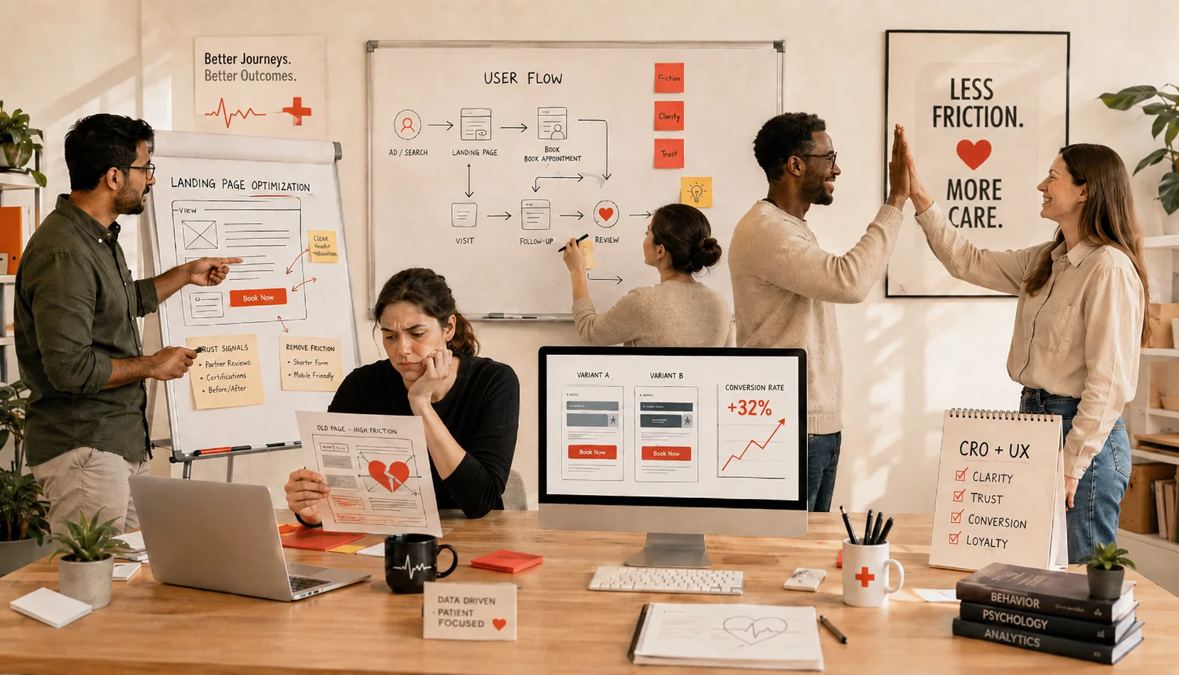 Conversion, Retention & Patient Growth - strategy and planning