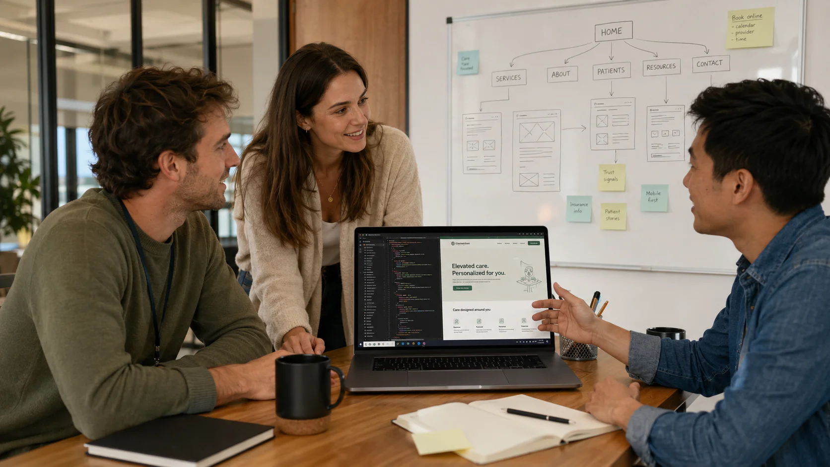 Healthcare marketing specialists delivering Practice Website & WebApp Development